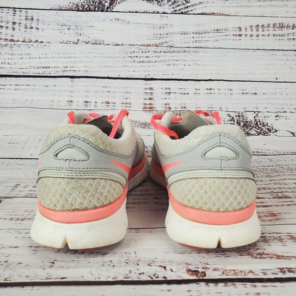 Nike Flex Gray Pink Running Shoes 512108-004 Women's Athletic Sneakers Size 7.5 - Picture 7 of 9